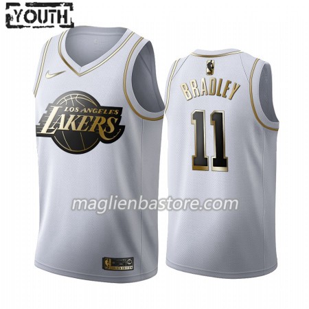 Maglia NBA Los Angeles Lakers Avery Bradley 11 Nike 2019-20 Bianco Golden Edition Swingman - Bambino